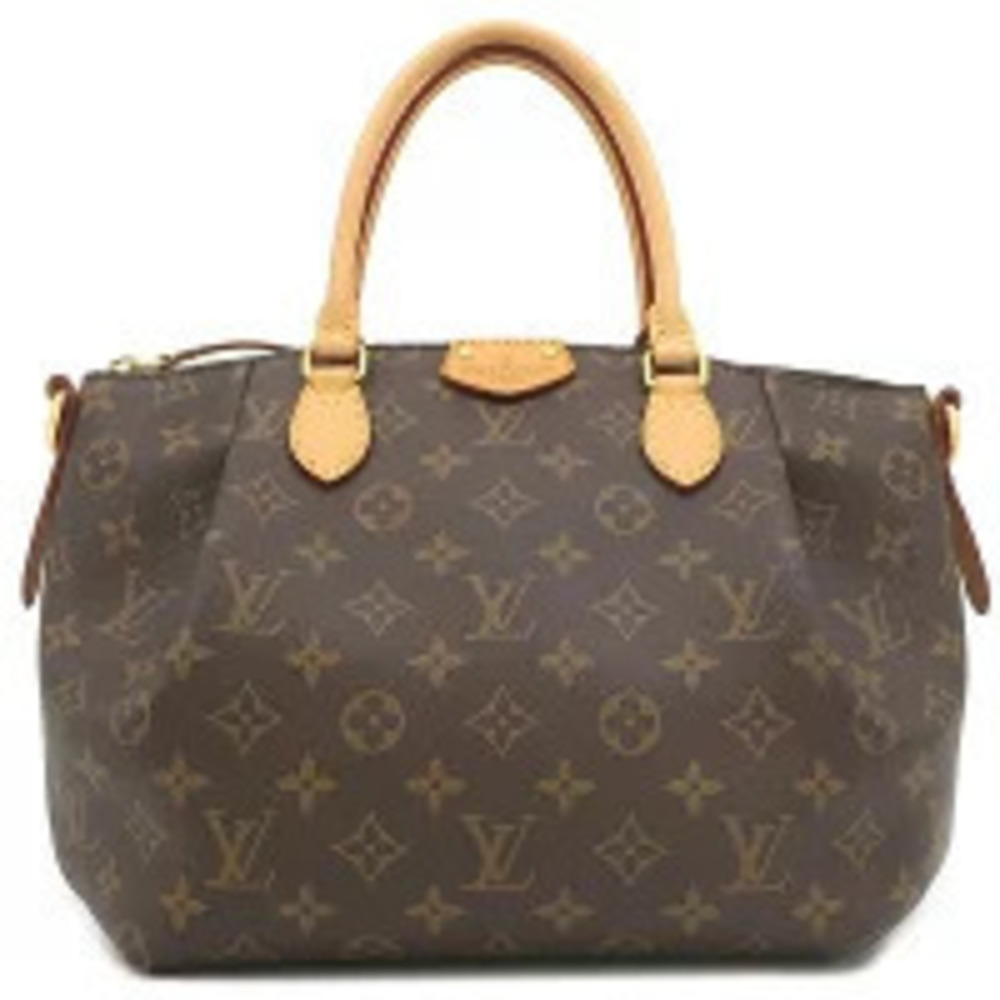 Louis Vuitton Turenne Bag Monogram Canvas Brown Shoulder Handbag